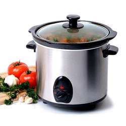 Stainless Steel 3.5 quart Slow Cooker  Overstock