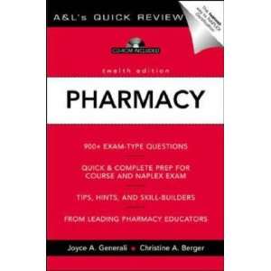  Pharmacy: 1000 Questions & Answers (A & Ls Quick Review 
