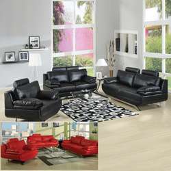 Jessica 2 piece Bonded Leather Sofa and Loveseat Set  Overstock