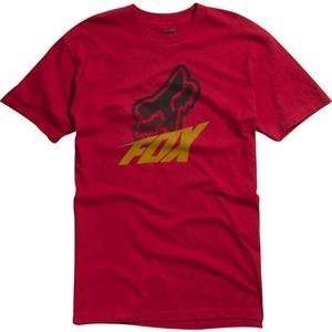  Fox Racing Method T Shirt   2X Large/Red Automotive