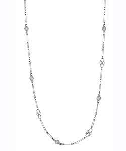 Platinum Diamonds by the Yard Necklace  