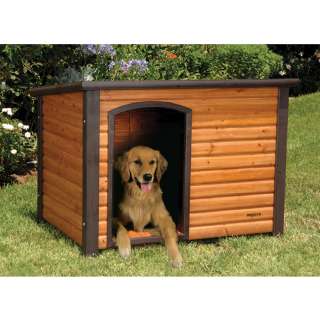 Small Outback Log Cabin Dog House  Overstock