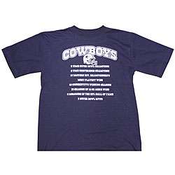 Official Dallas Cowboys Accomplishment T shirt  Overstock