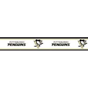  Pittsburgh Penguins Peel and Stick Wallpaper Border 