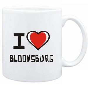 Mug White I love Bloomsburg  Usa Cities  Sports 