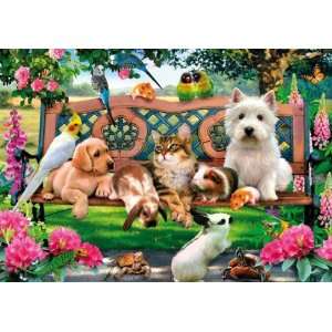  Pets in the Park 250 Piece Wooden Jigsaw Puzzle Toys 