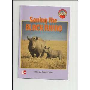  Saving the black rhino (McGraw Hill reading 
