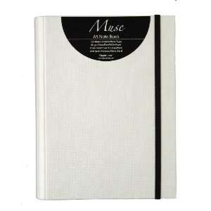  Grandluxe Muse A5 Note Book White, 120 Sheets, 8.3 x 5.8 