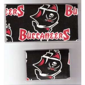   Debit Set Made with NFL Tampa Bay Buccaneers Fabric 