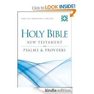 NIV New Testament with Psalms and Proverbs Zondervan  