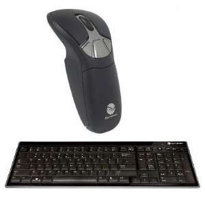  New Gyration Air Mouse Go Plus With Full Size Keyboard Wireless 