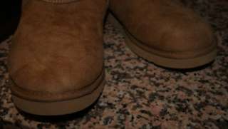 UGG CLASSIC TALL CHESTNUT BOOTS SIZE 10  