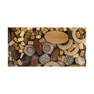  Cousin Beads Jewelry Basics Wood Mix 1; 3 Items/Order 