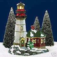 DEPT 56 SNOW VILLAGE CHRISTMAS COVE LIGHTHOUSE  