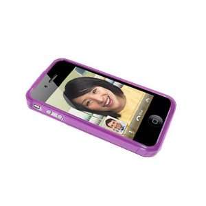  Modern Tech Purple Gel Case/ Skin for Apple iPhone 4: Cell 