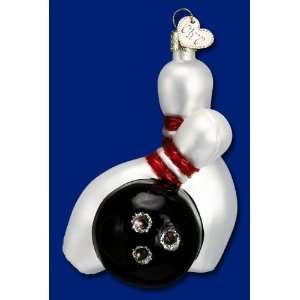 Bowling Ball & Pins Christmas Ornament: Sports & Outdoors
