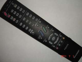Sharp GA806WJSA TV Remote W567  