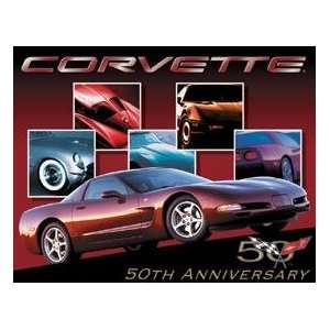  Tin Sign Corvette #1015 
