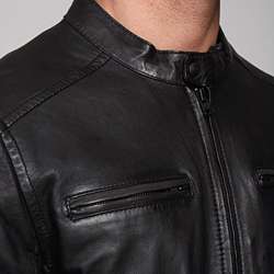 Levis Mens Leather Jacket  