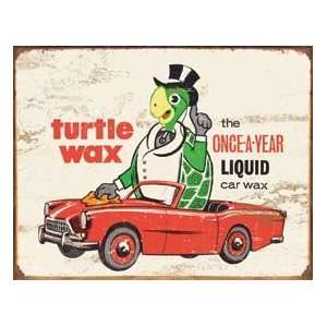  Turtle Wax Tin Sign #1493 