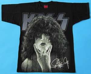 Kiss   Paul Stanley Special Collection T shirt size S   L NEW  