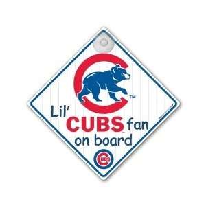  Lil Cubs Fan on Board