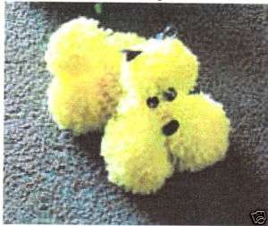 Vintage Toy Poodle Soap Cover Crochet Pattern Extract  