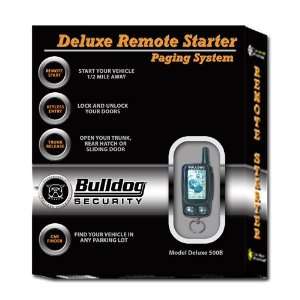  Security Deluxe500B Remote Starter with Keyless Entry, LCD Remote 