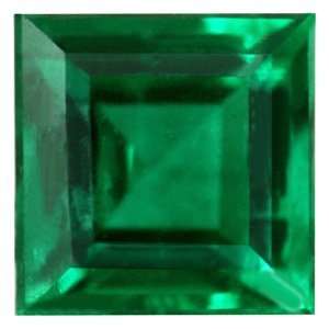  0.64 Carat Loose Emerald Square Cut Jewelry