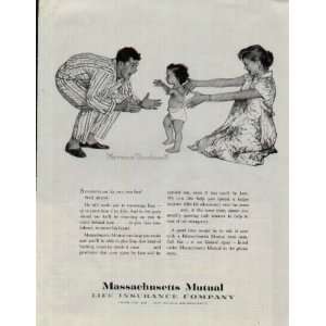   feet? by Norman Rockwell  1958 Massachusetts Mutual Ad, A2427A
