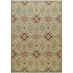 Sage Green Rug (73 Square)  Overstock