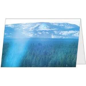  Blank Friendship Mountains Beautiful Quality Greeting Card 