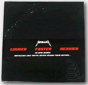 METALLICA   BLACK ALBUM 4 LP DELUXE SET! NEW SEALED!  