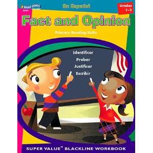  8 Pack ECS LEARNING SYSTEMS FACT AND OPINION SPANISH GR 1 