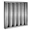 20 X 16 X 2 Galvanized Steel Grease Baffle Filter No  