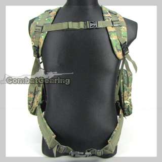 CADPAT Tactical Molle Assault CamelPack Backpack   DWC  