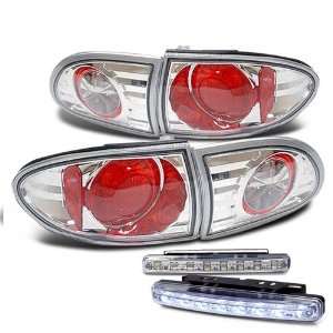  Eautolights 95 02 Chevy Cavalier 2/4 Dr Tail Lights + LED 