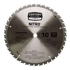   Drill and Tool 10213 Combination Carbide Circular Saw Blade, 10 Inch