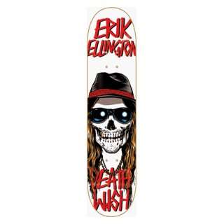 Deathwish Skateboards Ellington Apptetite Skull Deck  8.0  