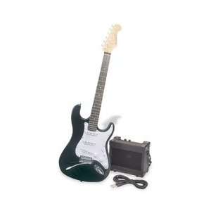  Black Full Pack 38 Full Size Electric Guitar with 