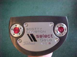 NEW 2012 SCOTTY CAMERON SELECT GOLO MID S BELLY BLACK MIST PUTTER 43 