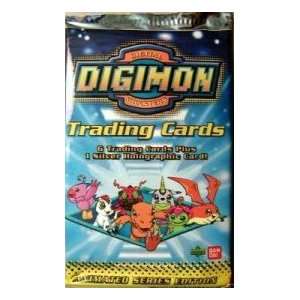 Digimon Animated Series Trading Cards Season 1 Pack : Toys & Games 