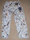 Rivers West Back Country SNOW CAMO Waterproof PANTS * SIZE MEDIUM 