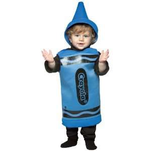 Lets Party By Rasta Imposta Blue Crayola Crayon Toddler Costume / Blue 
