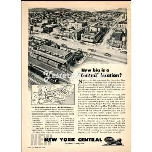   New York Central System How Big is a Central location: Everything Else