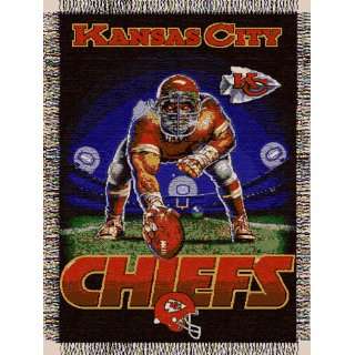   City Chiefs NFL 48x60 3 Point Stance Throw Blanket: Sports & Outdoors