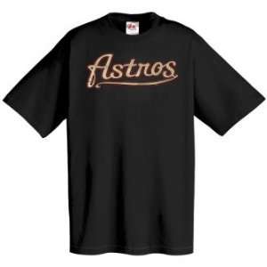  Houston Astros MLB Majestic ProStyle T Shirt: Sports 