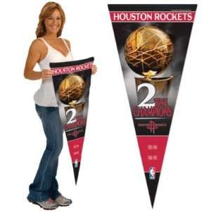 Wincraft Houston Rockets 17X40 Premium Pennant Trophy Edition:  