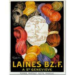 Leonetto Cappiello Laines BZ Gallery Wrapped Canvas  