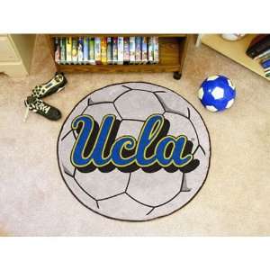  BSS   UCLA Bruins NCAA Soccer Ball Round Floor Mat (29 